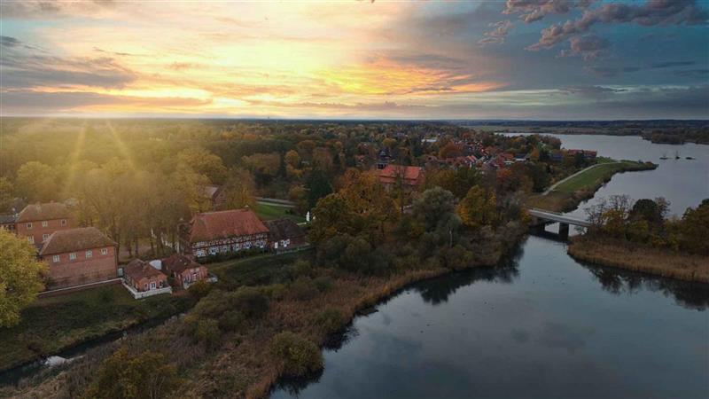 Gartow by the lake – nature scene